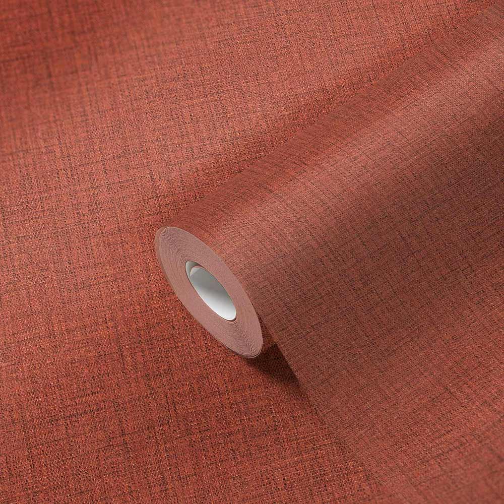  Tapete Vlies Struktur Textil Rot Schwarz 38529-1