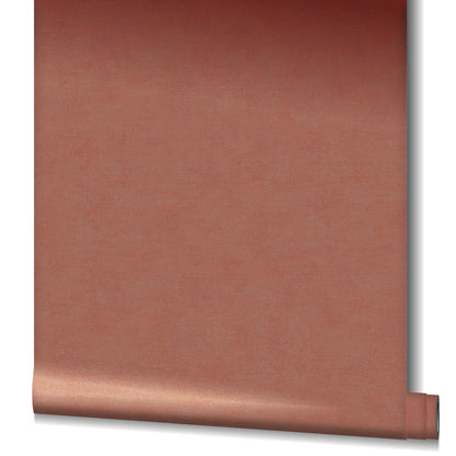  Tapete Vlies Textil-Optik Braun-rot Metallic 32430
