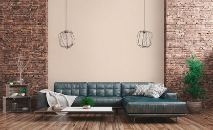  Tapete Vlies Textil Uni Beige-gelb Livingwalls 37953-6