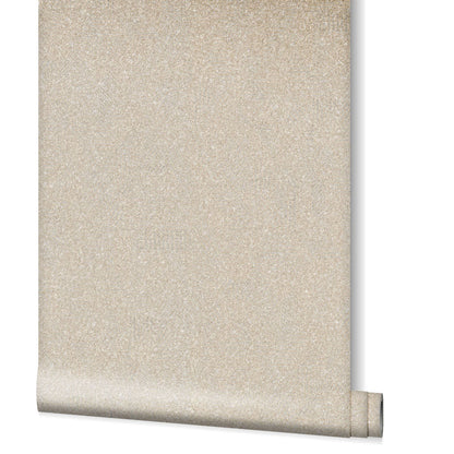  Tapete Vlies Textil Graubraun Silber Glanz 31622