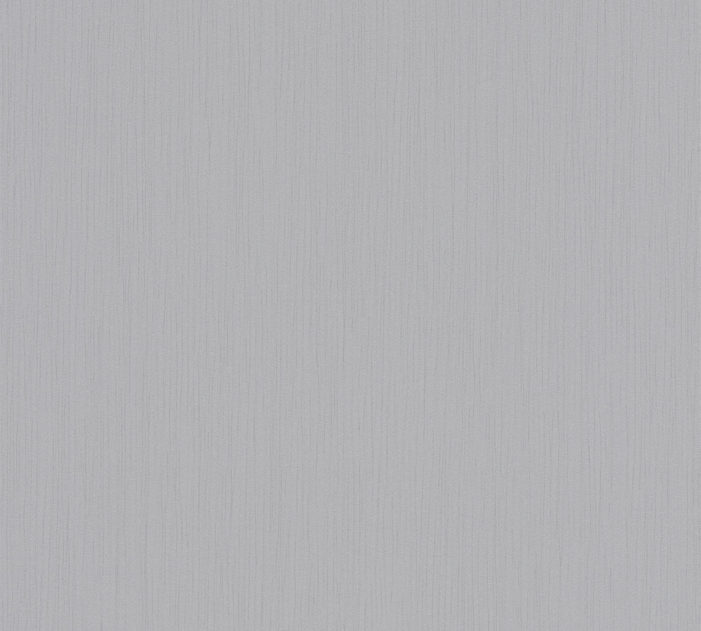 A.S. Creation Tapete Vlies Uni Linien Grau Glitzer Attractive 7855-72