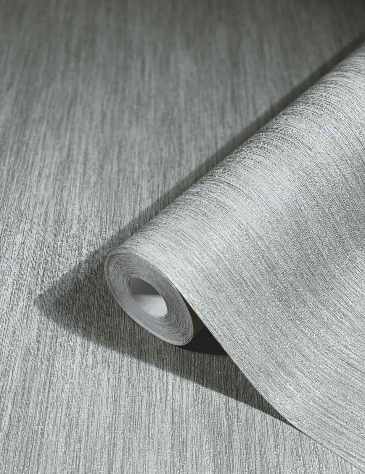  Tapete Vlies Uni Patina Grau Metallic 85760