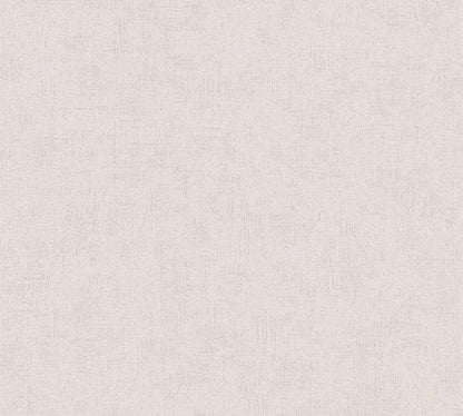  Tapete Vlies Uni Struktur Creme-rosa Glitzer 38197-9