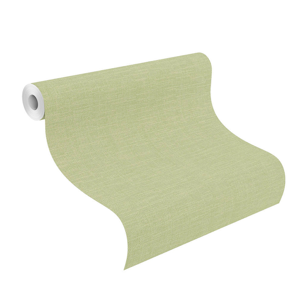  Tapete Vlies Uni Textilstruktur Grün Rasch 700466