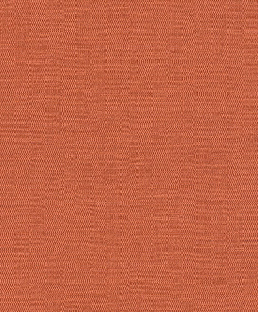  Tapete Vlies Uni Textilstruktur Orange-rot Rasch 700497