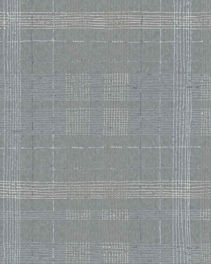  Tapete Vlies Vierecke Abstrakt Grau Metallisch 30438
