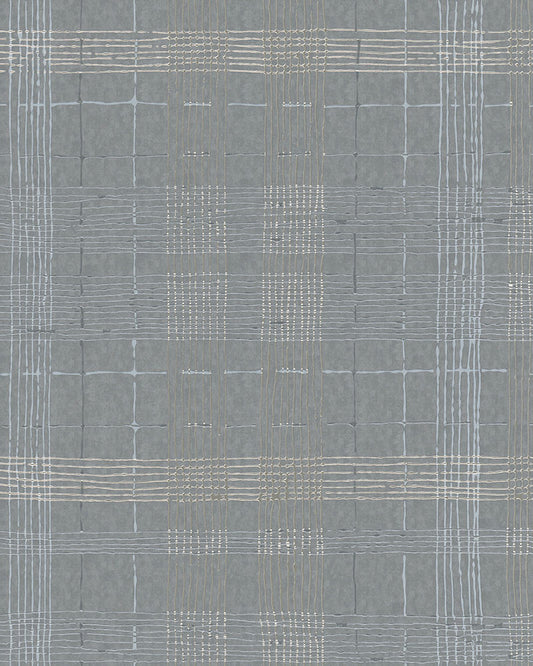 Tapete Vlies Vierecke Abstrakt Grau Metallisch 30438