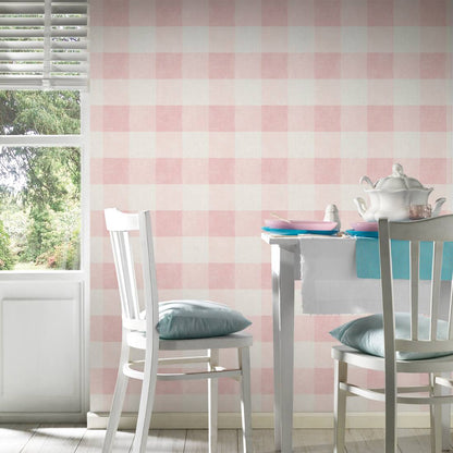  Tapete Vlies Vierecke Rosa Pink 36715-2