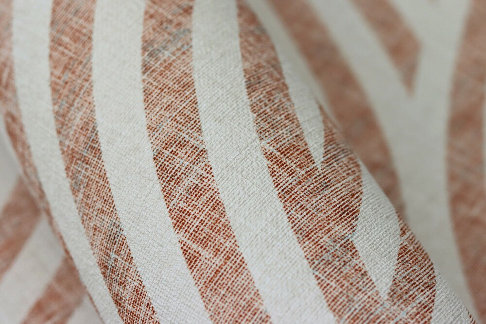  Tapete Vlies Wellen-Design Rot-orange Beige Rasch 704549