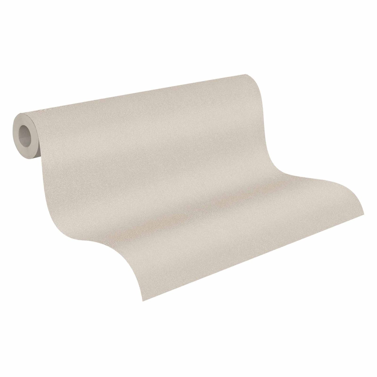 A.S. Creation Tapete Vlies Creme-beige Einfarbig 37555-7 | 375557