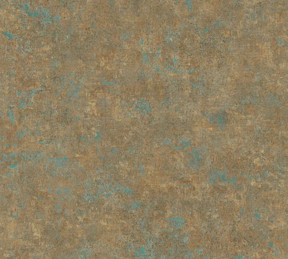 A.S. Creation Tapete Vlies Meliert Einfarbig Bronze Blau 37655-9