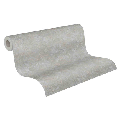 A.S. Creation Tapete Vlies Meliert Einfarbig Grau-blau Braun 37655-7