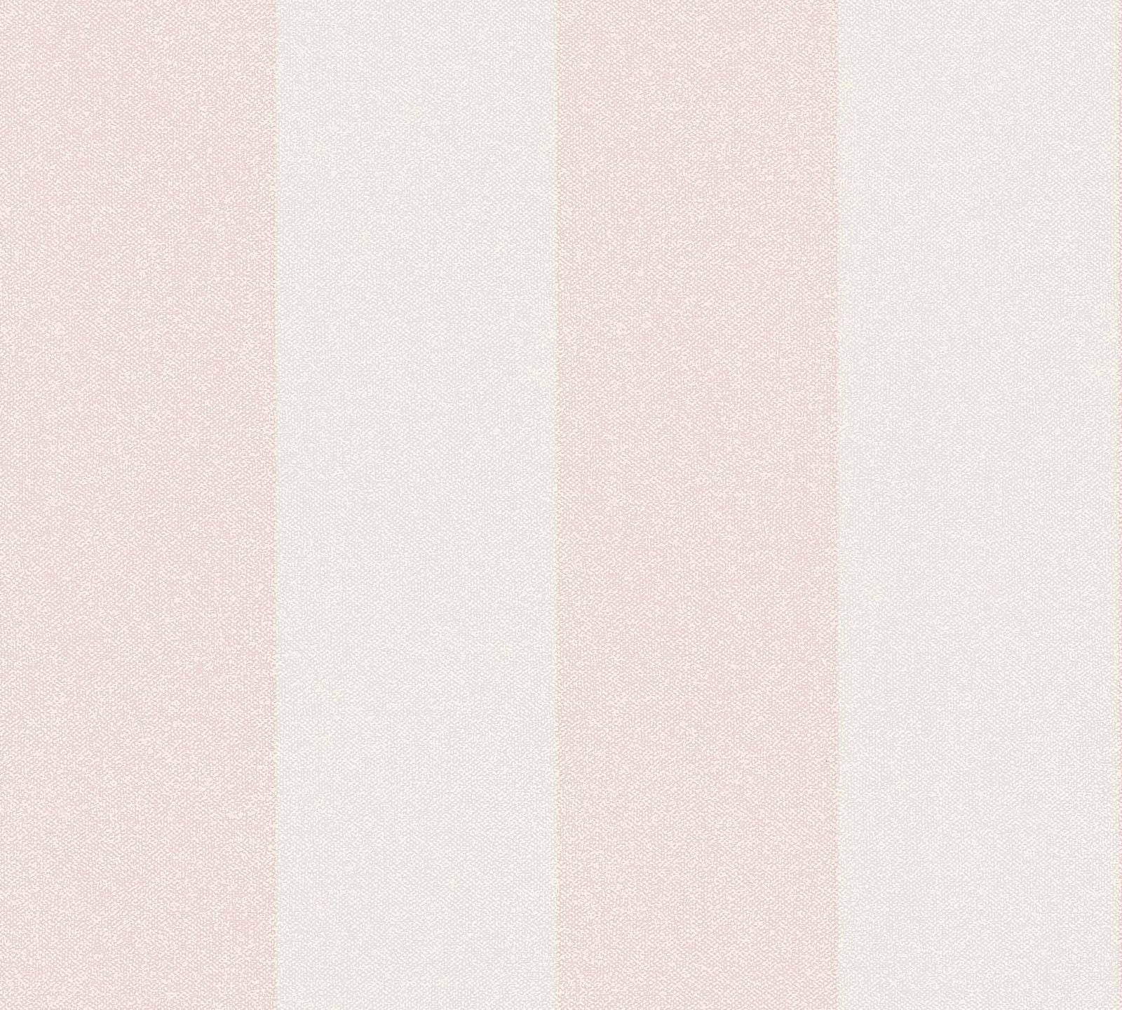 A.S. Creation Tapete Vlies Weiß Rosa Streifen 37554-2 | 375542