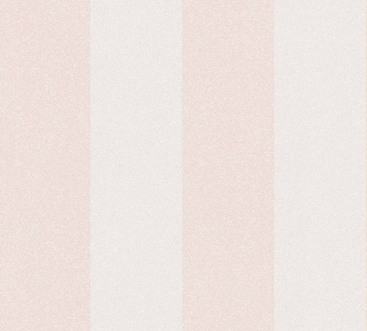 A.S. Creation Tapete Vlies Weiß Rosa Streifen 37554-2 | 375542