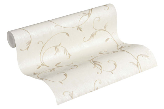 A.S. Creation Tapete Vlies Barock Ranken Beige Gold 30418-2