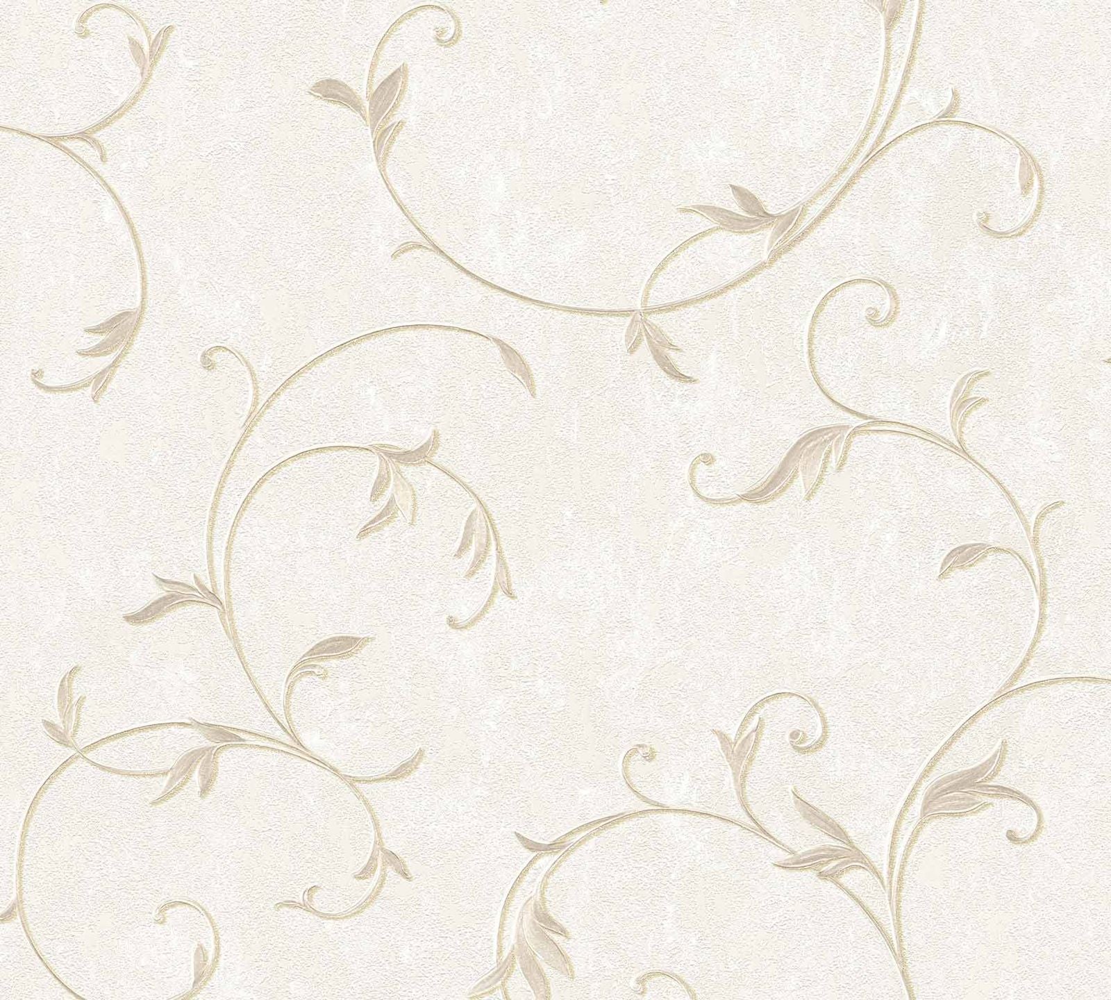 A.S. Creation Tapete Vlies Barock Ranken Beige Gold 30418-2