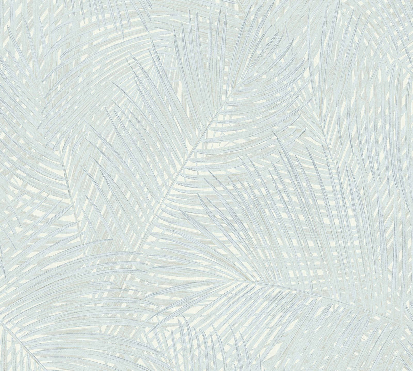 A.S. Creation Tapete Vlies Dschungel Weiss Hellblau Braun 37371-4