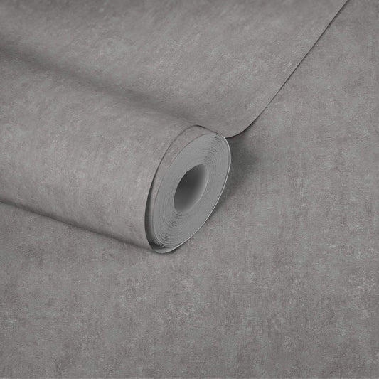 A.S. Creation Tapete Vlies Putz-Optik Grau 38693-5