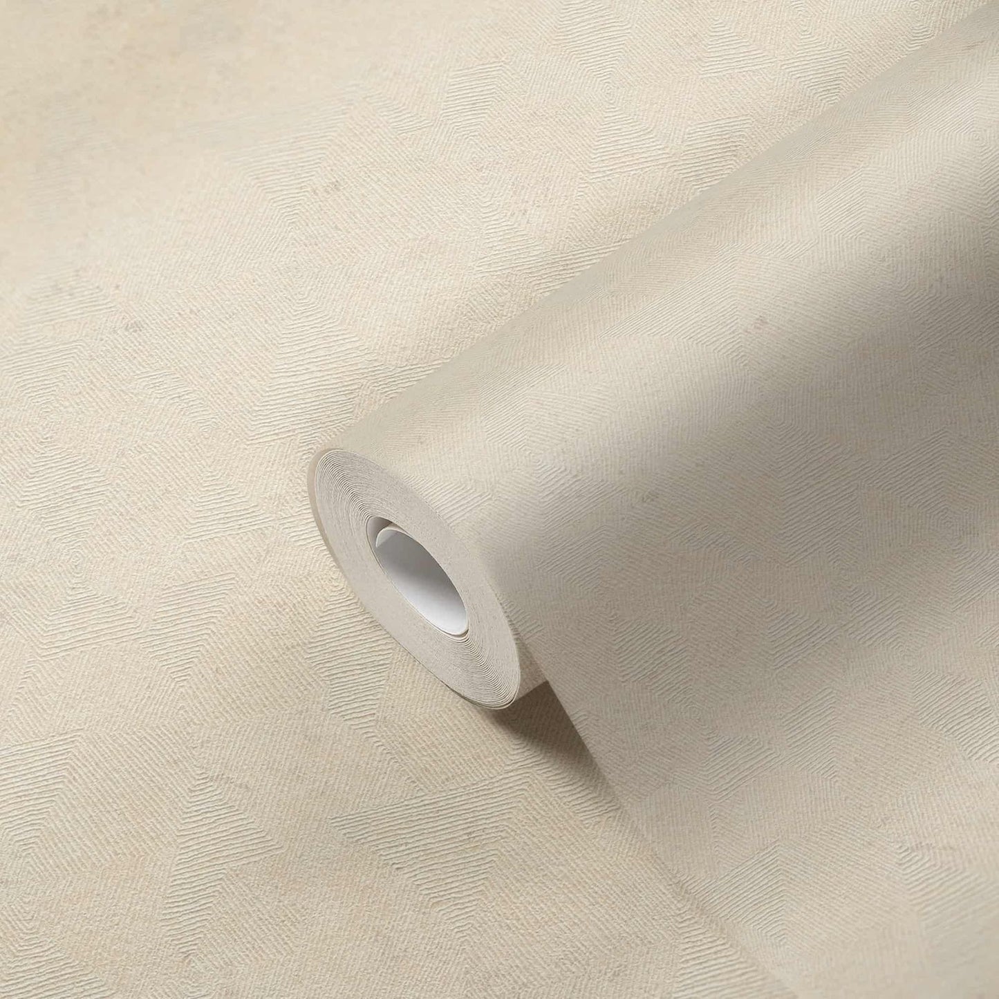 A.S. Creation Tapete Vlies Struktur Geometrisch Creme-weiß 38698-1