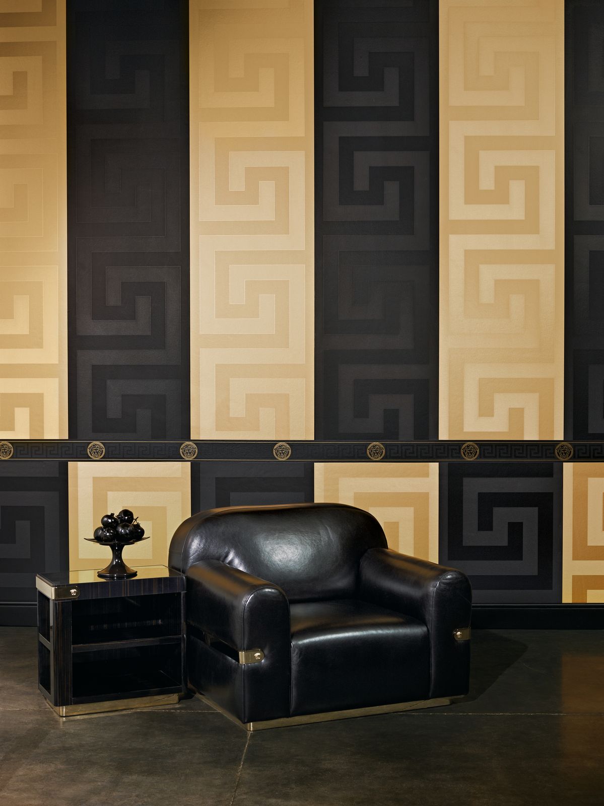  Versace Home Tapete Griechisch Gold Glanz 93523-2