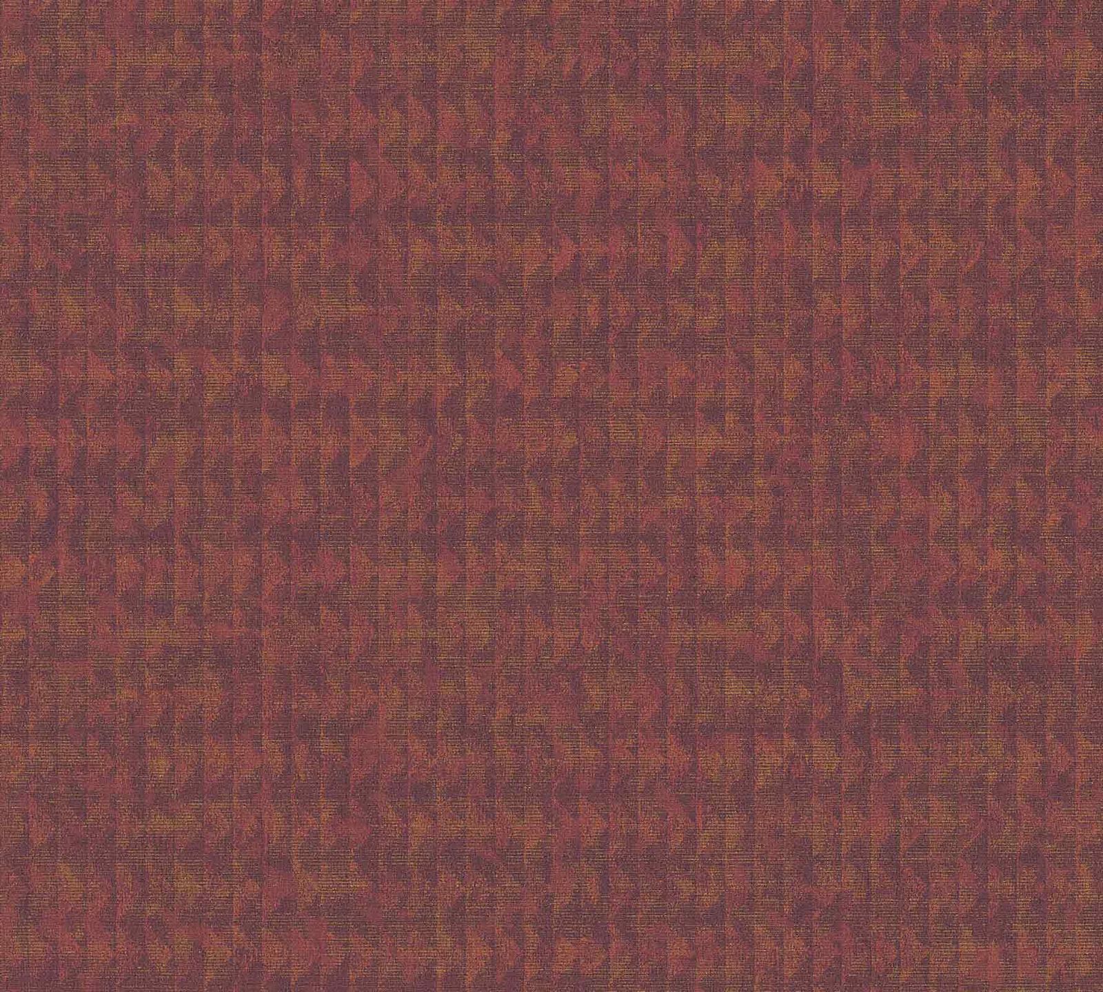 A.S. Creation Vinyltapete Mosaik Boho Rot Gold A.S. Création 37173-2