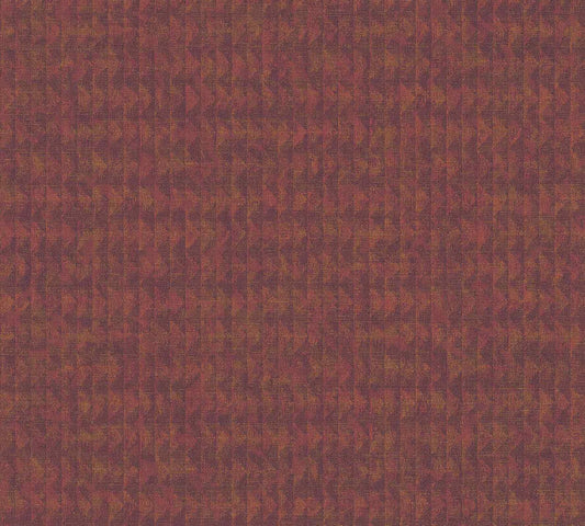 A.S. Creation Vinyltapete Mosaik Boho Rot Gold A.S. Création 37173-2