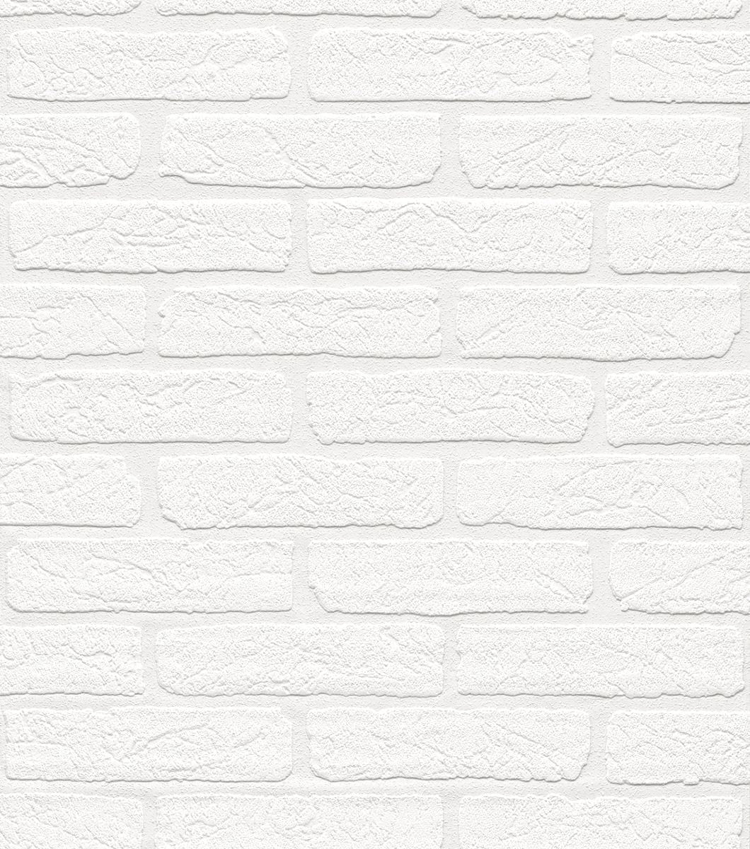  Vlies Tapete 150100 Backsteinmauer überstreichbar Rasch