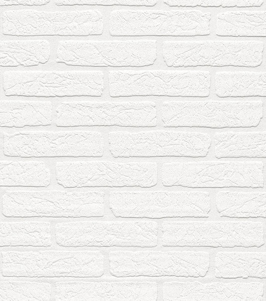  Vlies Tapete 150100 Backsteinmauer überstreichbar Rasch