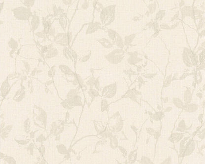  Vlies Tapete Blätter Braungrau Hygge Livingwalls 36397-4