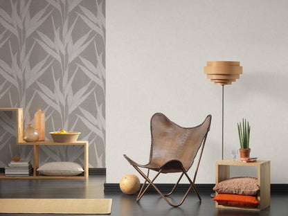  Vlies Tapete Meliert Dunkelbeige Hygge Livingwalls 2973-10
