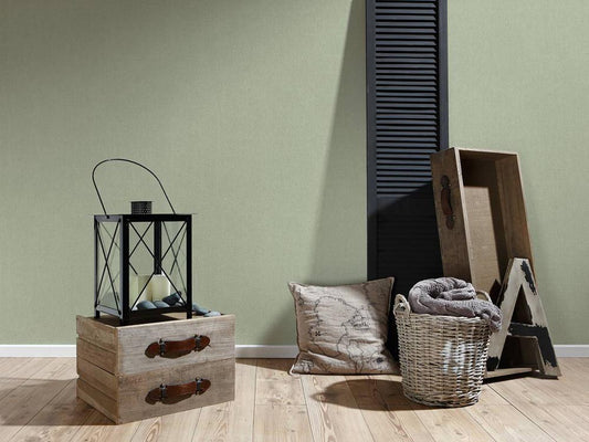  Vlies Tapete Meliert Grün Hygge Livingwalls 36378-7