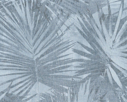  Vlies Tapete Palmenblatt Blau Hygge Livingwalls 36385-5