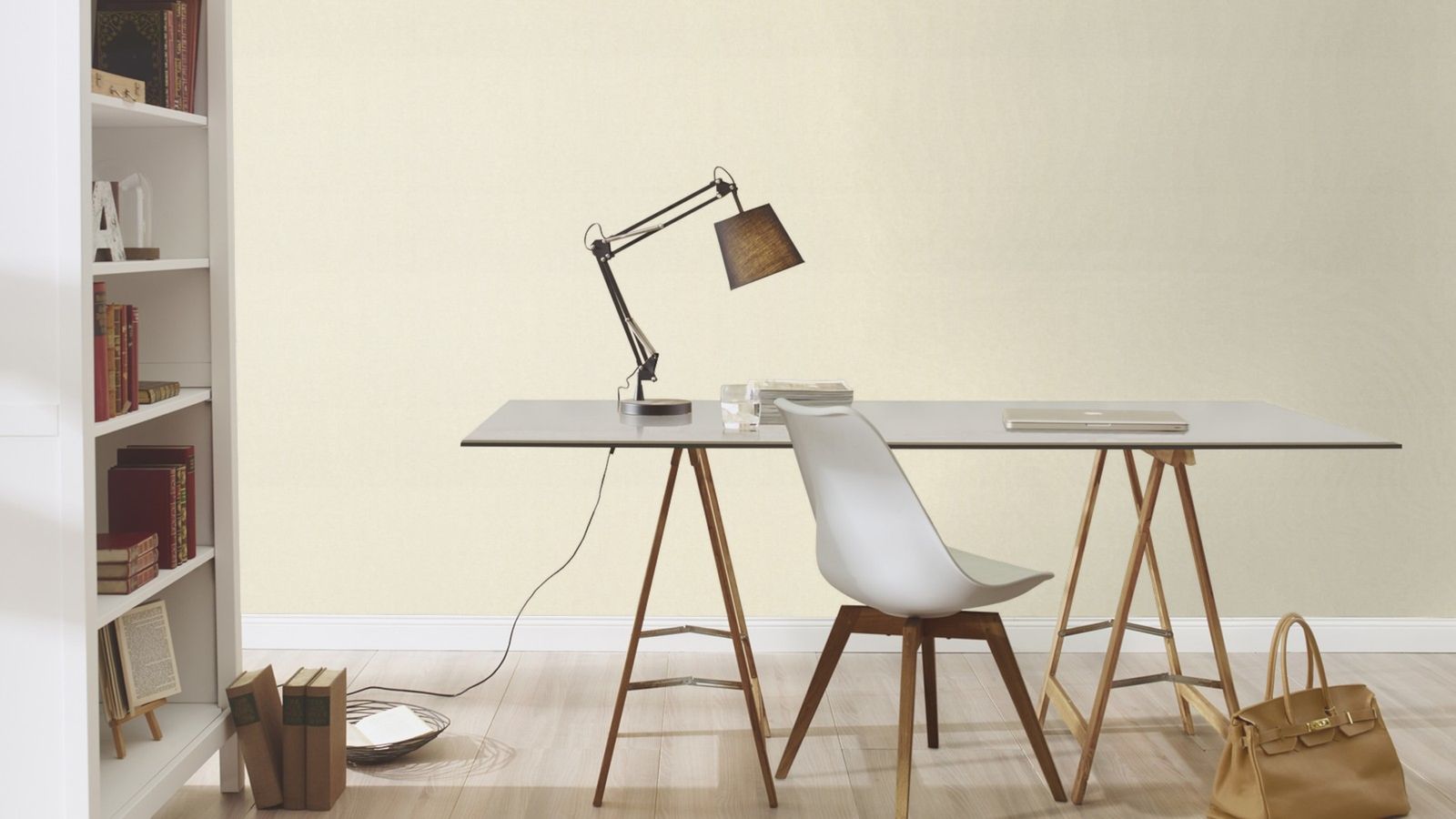  Tapete Vlies Uni Used-Design Beige Rasch 402322