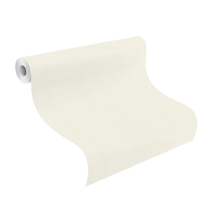  Vlies Tapete Rasch Struktur Uni Design Creme 402421