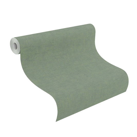  Vlies Tapete Uni Einfarbig Rasch Grün 489736