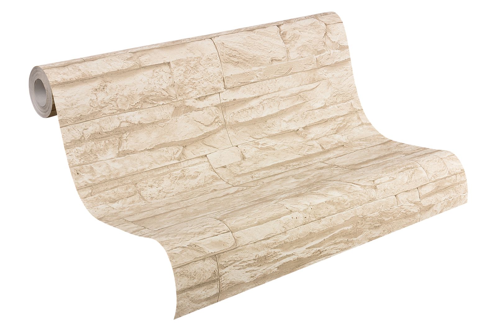 A.S. Creation Vlies Tapete Steinoptik Naturstein Beige AS Creation 7071-30