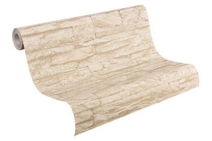 A.S. Creation Vlies Tapete Steinoptik Naturstein Beige AS Creation 7071-30