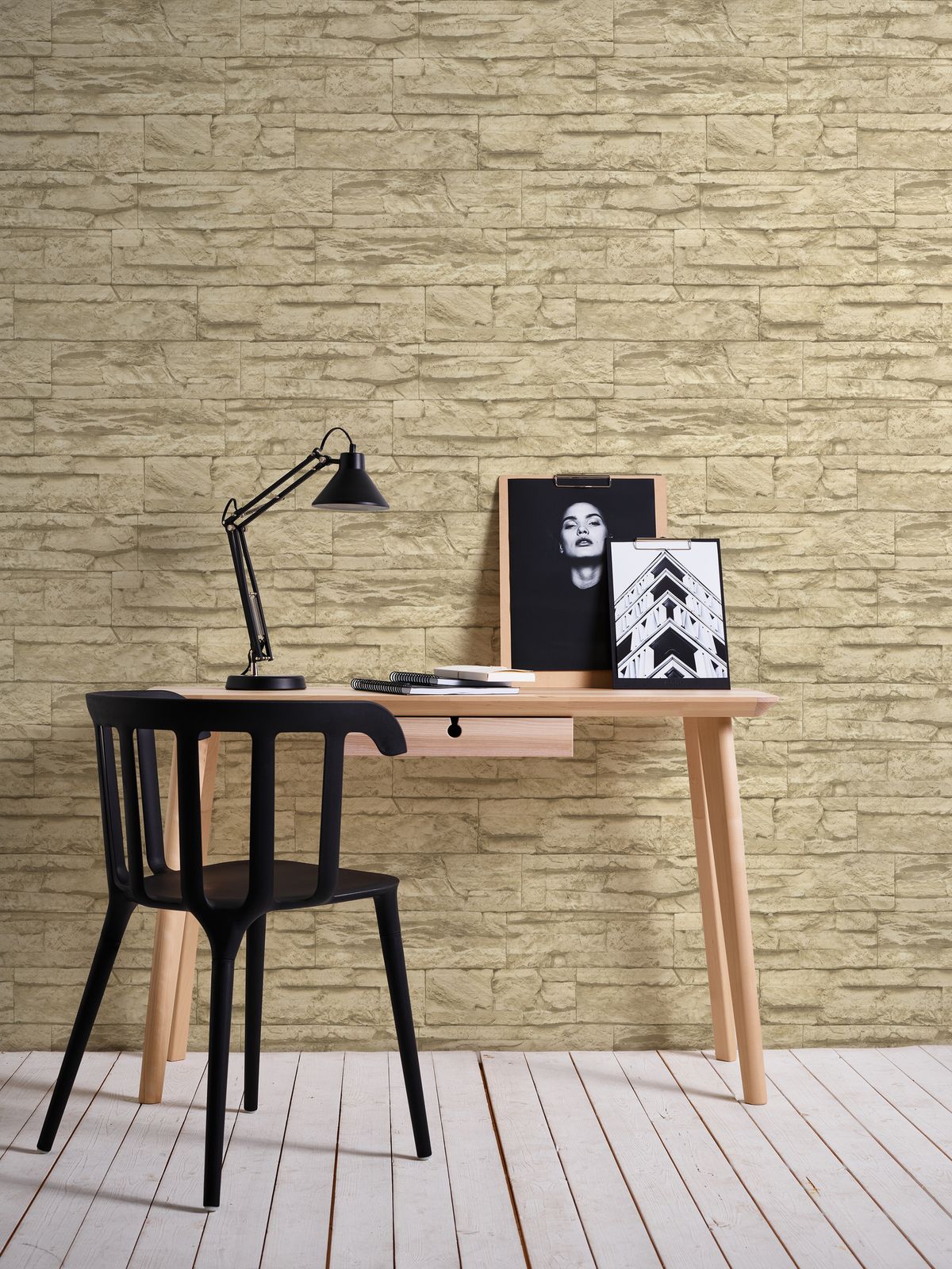 A.S. Creation Vlies Tapete Steinoptik Naturstein Beige AS Creation 7071-30