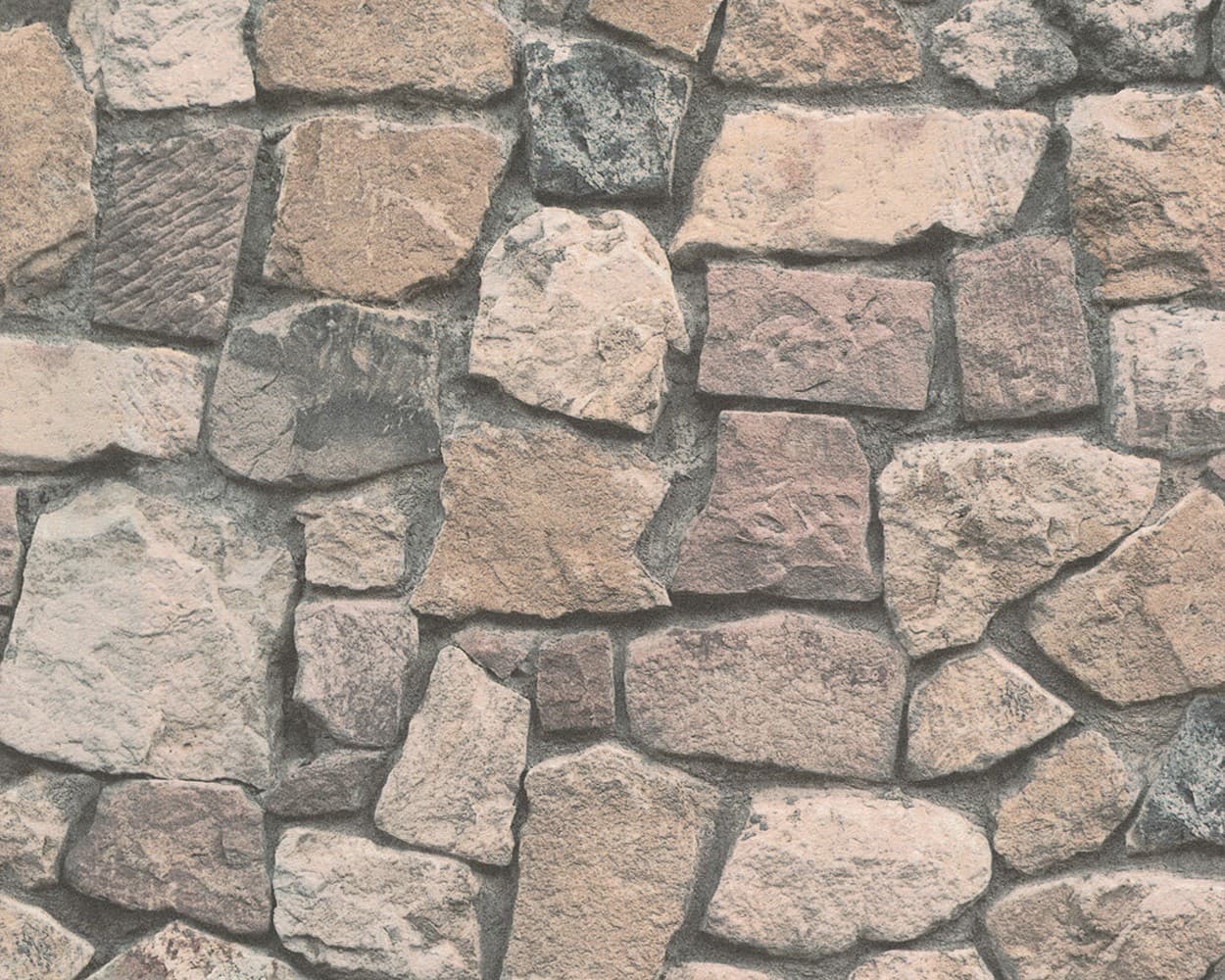 A.S. Creation Vlies Tapete Steinoptik Naturstein Beige AS Creation 8595-32