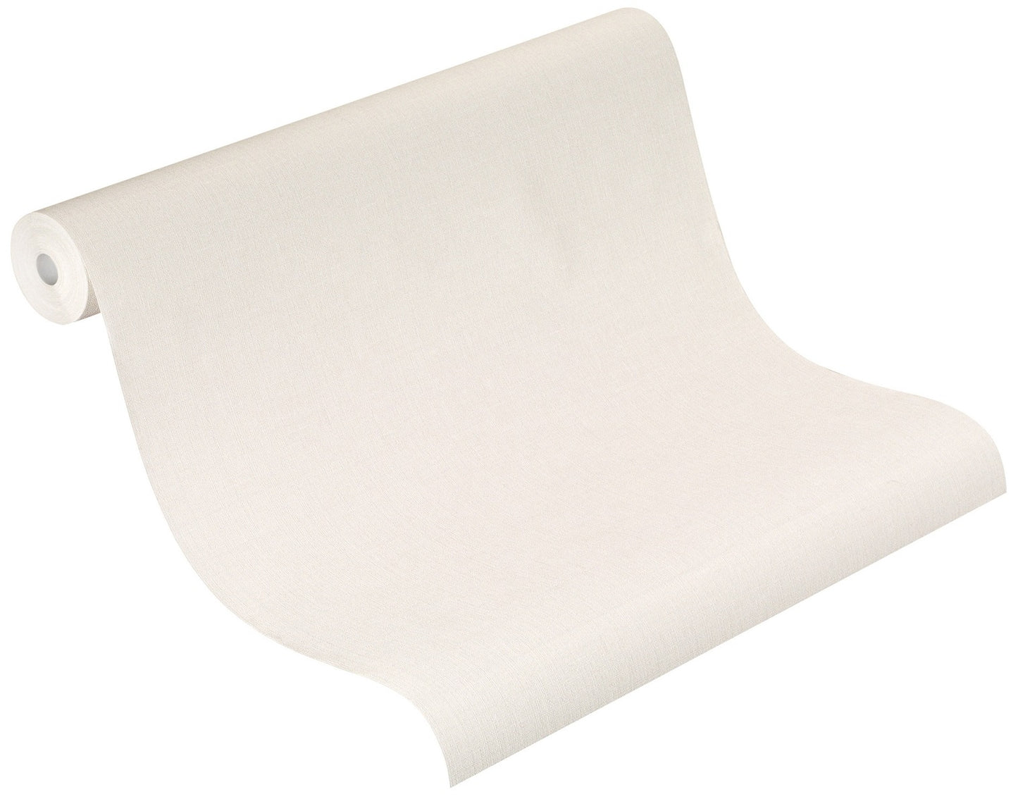  Vlies Tapete Uni Textil Design Creme Rasch 445206
