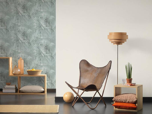  Vlies Tapete Uni Cremeweiß Hygge Livingwalls 36379-1