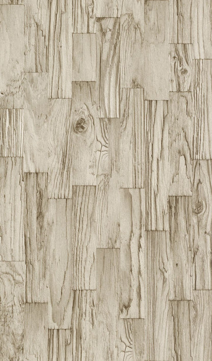  Vliestapete Factory 2 446654 Holzoptik Creme Beige