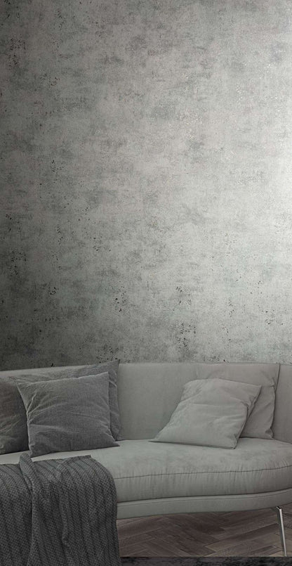  Vliestapete Marburg Grau Uni Beton Optik 34267