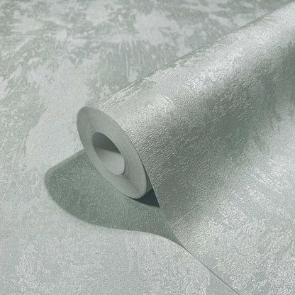  Vliestapete Marburg Grün Uni Metallic 34273