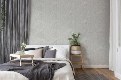 A.S. Creation Vliestapete 385987 Struktur Grau Silber Metallic