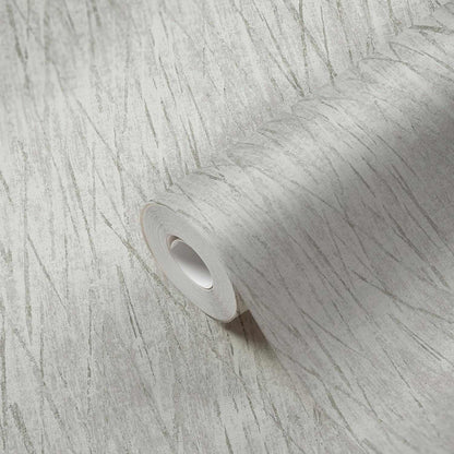A.S. Creation Vliestapete 385987 Struktur Grau Silber Metallic