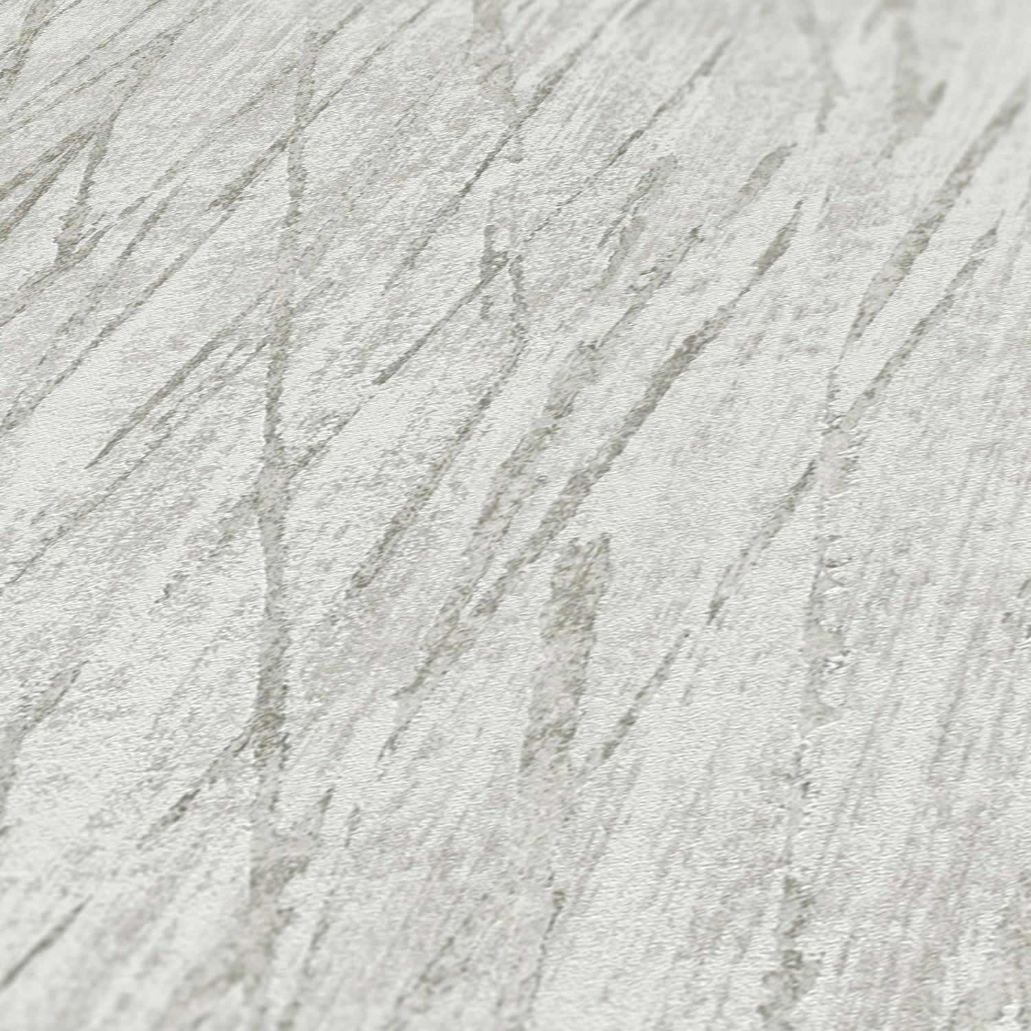 A.S. Creation Vliestapete 385987 Struktur Grau Silber Metallic