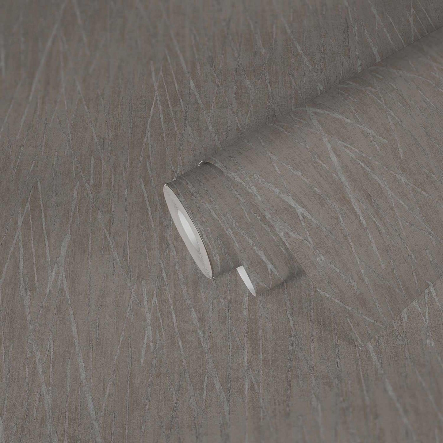 A.S. Creation Vliestapete 385988 Struktur Grau Silber Metallic