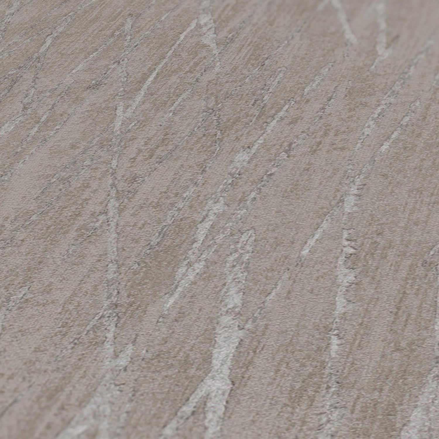A.S. Creation Vliestapete 385988 Struktur Grau Silber Metallic