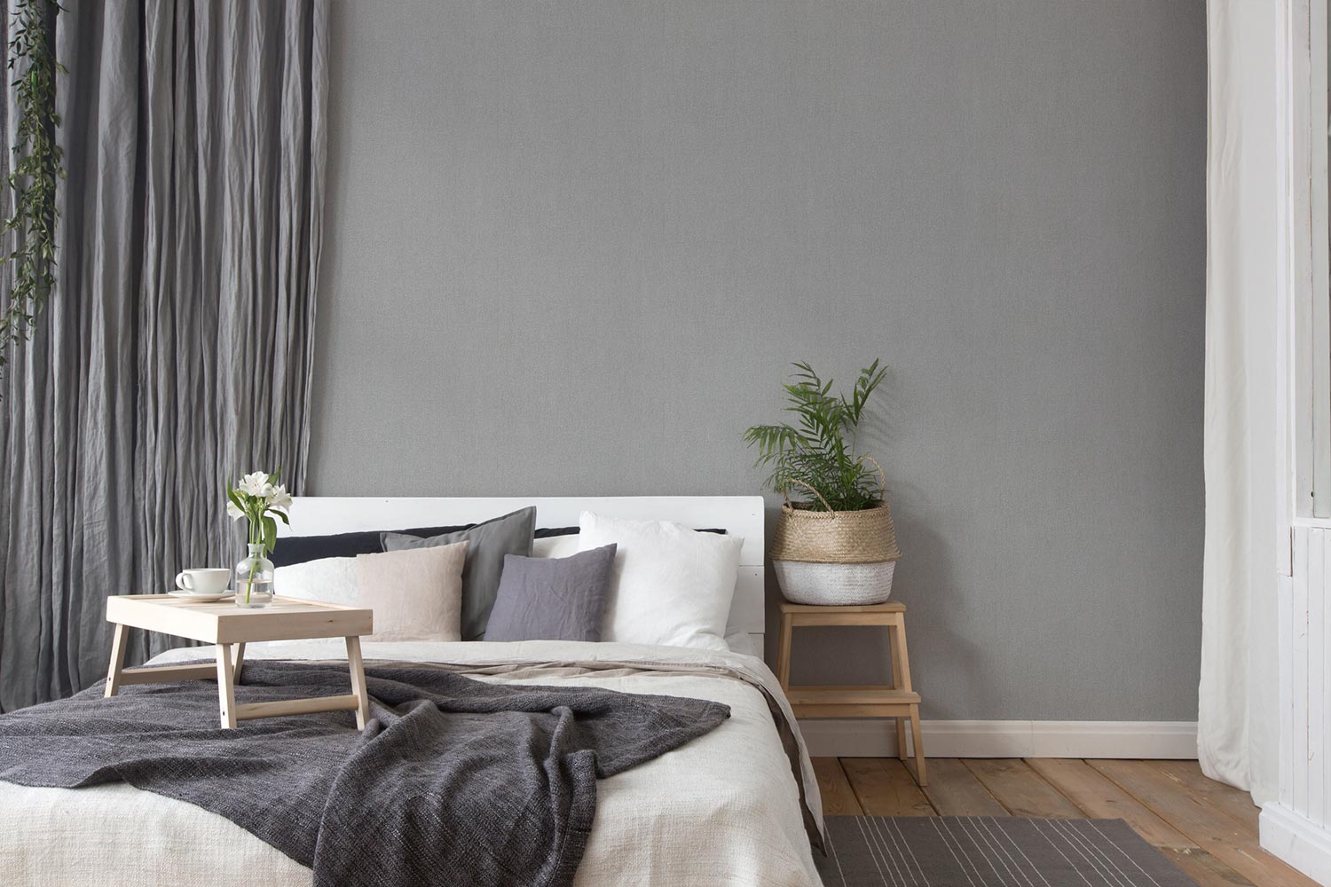A.S. Creation Vliestapete 385991 Linien Muster Grau